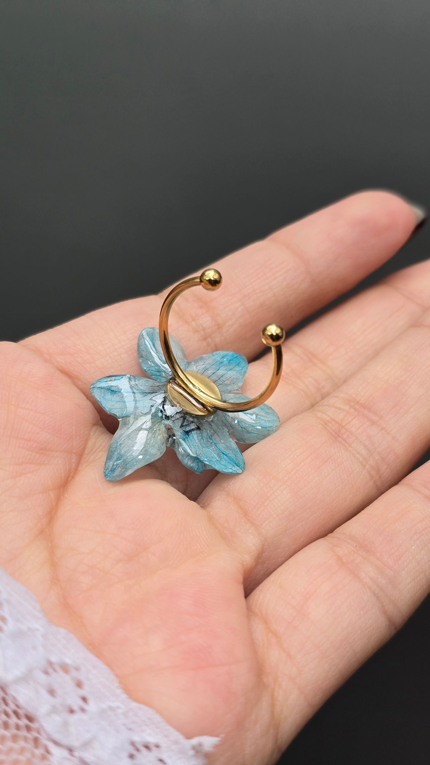 Anillos de orquídea mini Phalaenopsis - D16