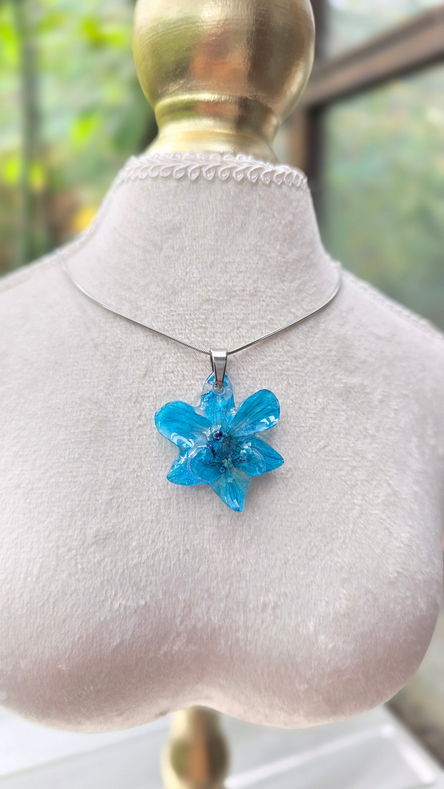 Collar de orquídea mini Phalaenopsis - D19