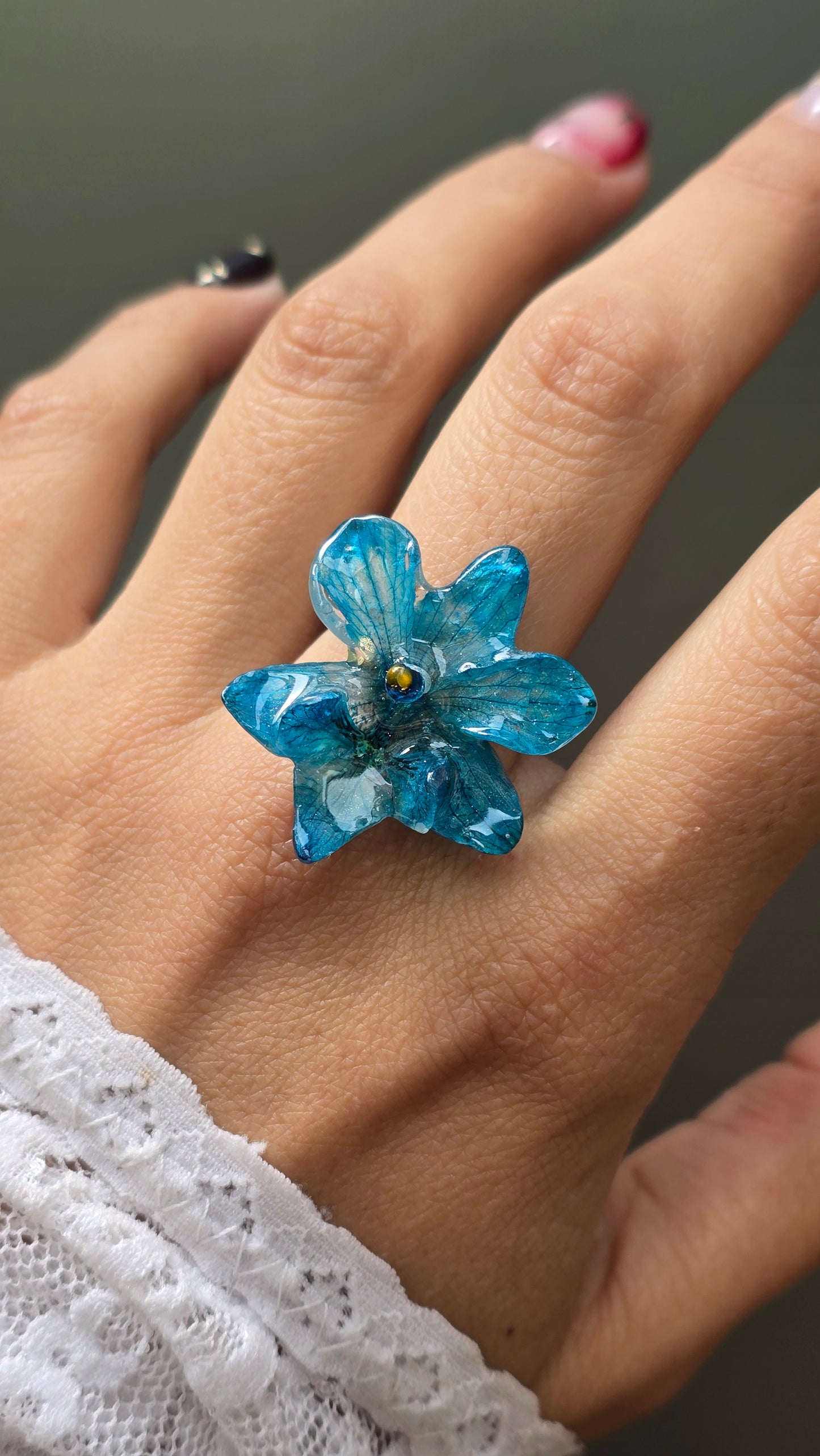 Anillos de orquídea mini Phalaenopsis - D9