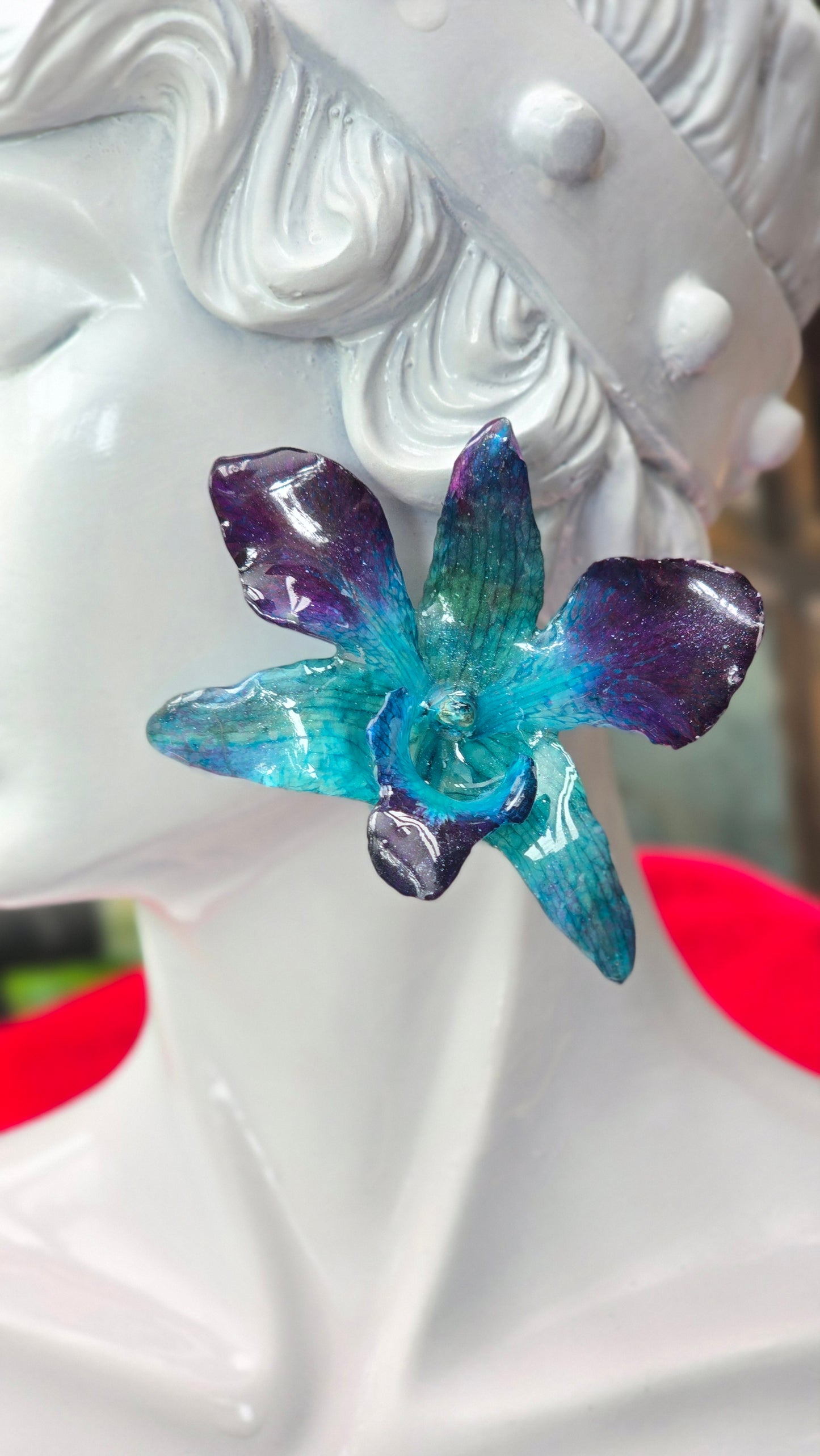 Aretes de orquídeas Dendrobium - D2