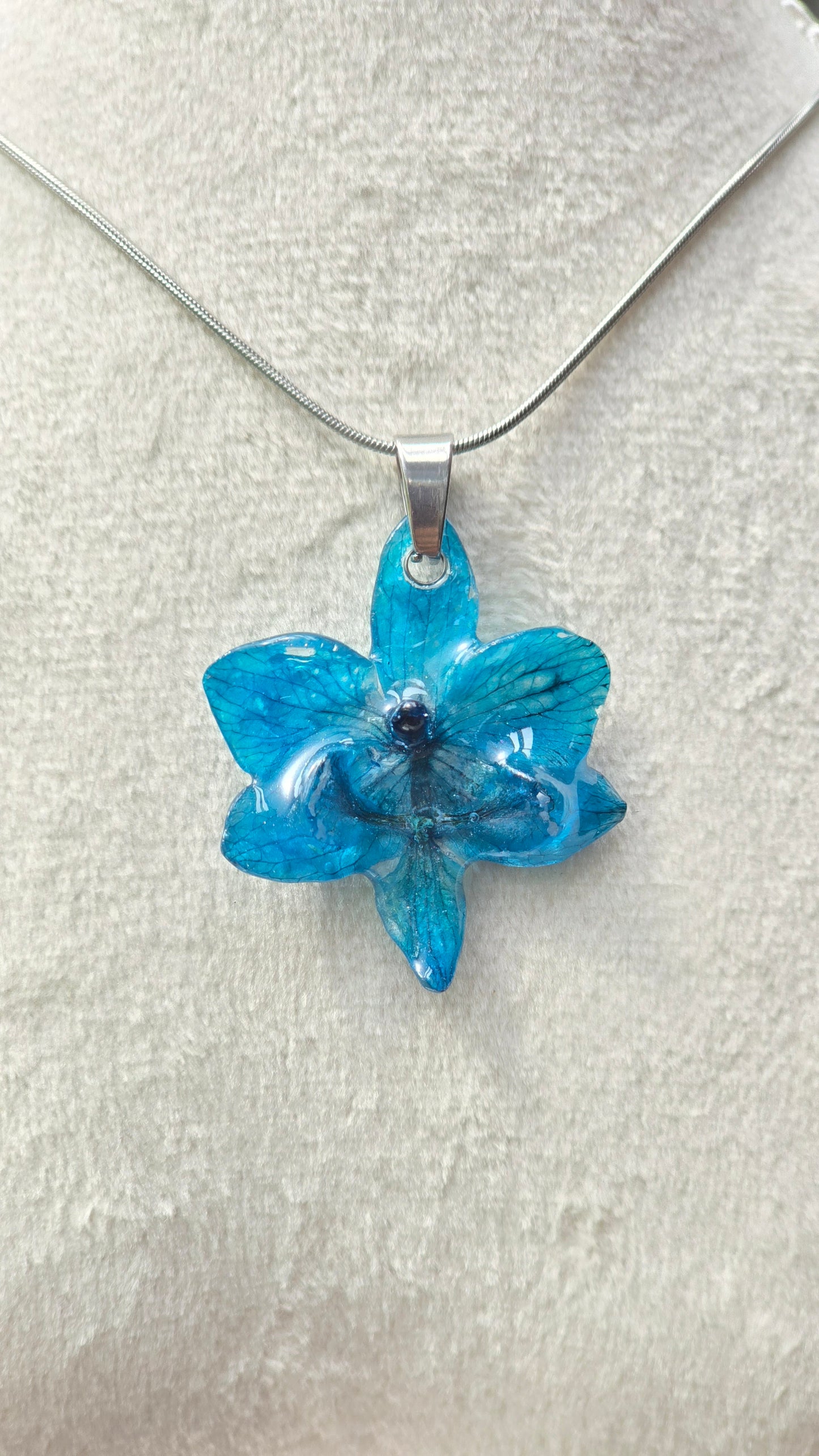 Collar de orquídea mini Phalaenopsis - D18