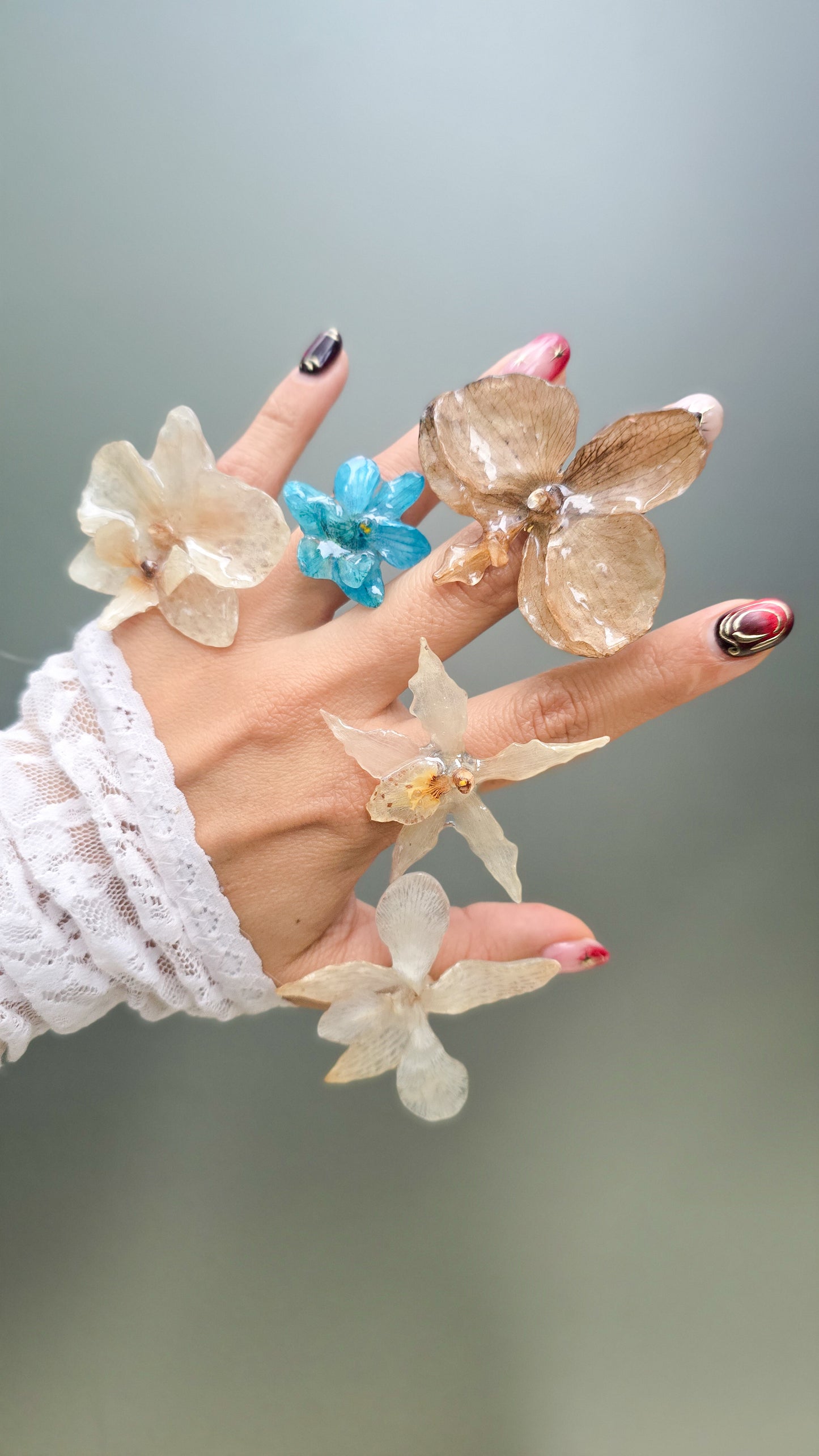 Anillos de orquídeas